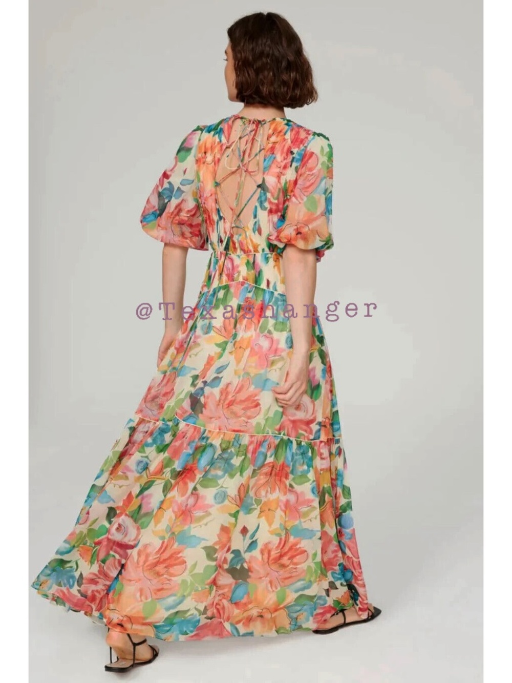 One33 Social NWT The Francesca Floral Maxi Dress Size 4